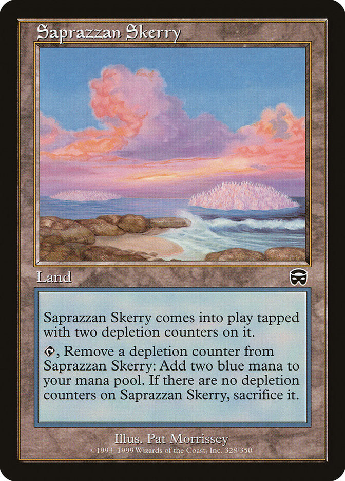Saprazzan Skerry – Common Magic: The Gathering card from Mercadian Masques (#328)