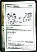 Bind // Liberate – Rare Magic: The Gathering card from Mystery Booster Playtest Cards 2021 (#88)