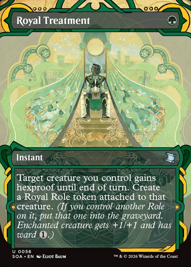 Royal Treatment – Uncommon Magic: The Gathering card from Secrets of Strixhaven Mystical Archive (#56)