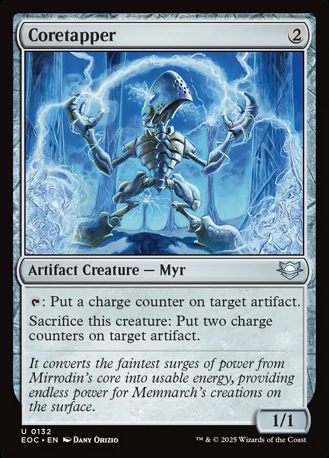 Coretapper – Uncommon Magic: The Gathering card from Edge of Eternities Commander (#132)