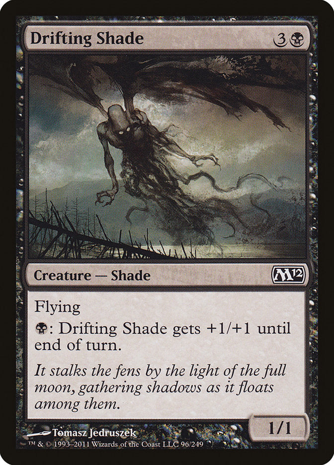 Drifting Shade – Common Magic: The Gathering card from Magic 2012 (#96)