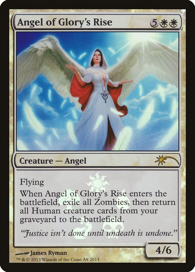 Angel of Glory's Rise – Rare Magic: The Gathering card from Avacyn Restored Promos (#A9)