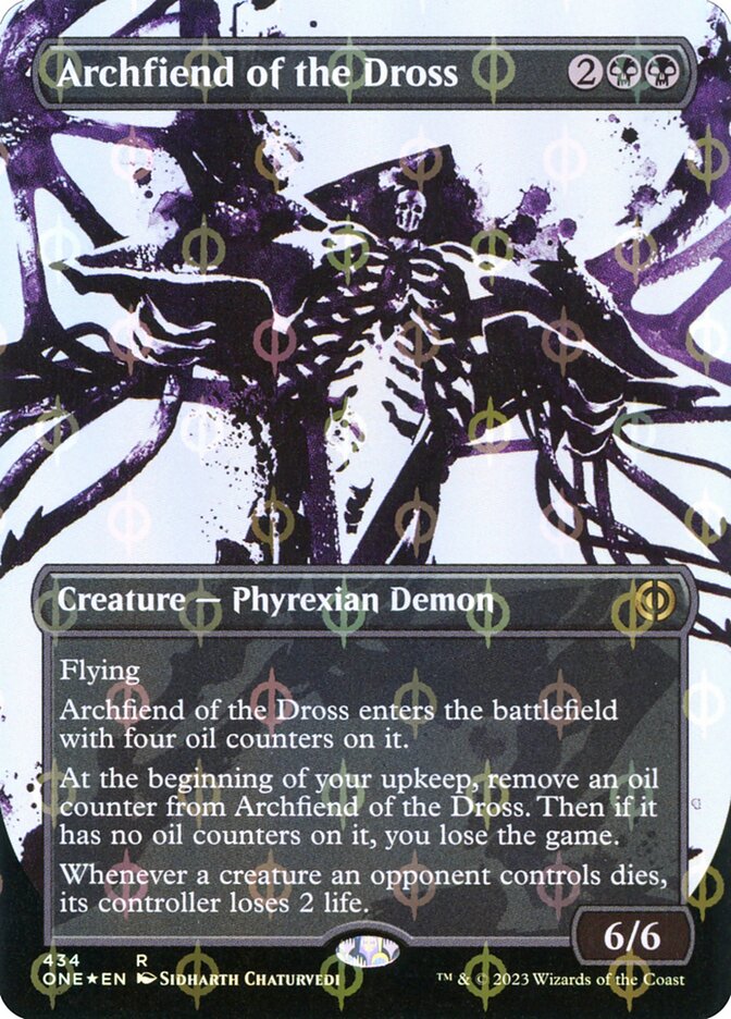 Archfiend of the Dross – Rare Magic: The Gathering card from Phyrexia: All Will Be One (#434)