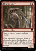 Cleaving Sliver – Common Magic: The Gathering card from Commander Masters (#877)