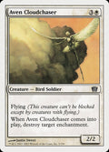 Aven Cloudchaser – Common Magic: The Gathering card from Eighth Edition (#5)