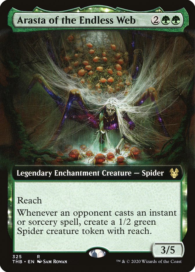 Arasta of the Endless Web – Rare Magic: The Gathering card from Theros Beyond Death (#325)