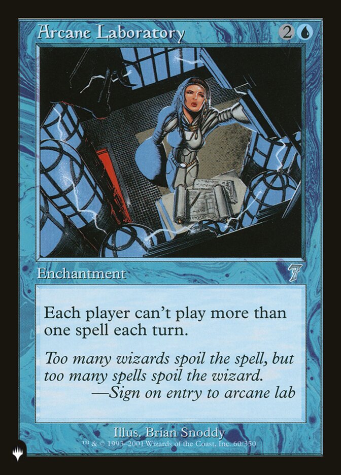 Arcane Laboratory – Uncommon Magic: The Gathering card from The List (#7ED-60)