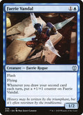 Faerie Vandal – Uncommon Magic: The Gathering card from Zendikar Rising Commander (#26)