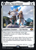 Ajani, Nacatl Pariah // Ajani, Nacatl Avenger – Mythic Magic: The Gathering card from Modern Horizons 3 Promos (#237s)