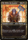 Mr. Orfeo, the Boulder – Uncommon Magic: The Gathering card from Streets of New Capenna (#320)