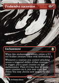 Firebender Ascension – Rare Magic: The Gathering card from Avatar: The Last Airbender (#312)