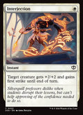 Interjection – Common Magic: The Gathering card from Secrets of Strixhaven (#22)