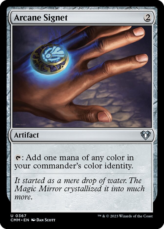 Arcane Signet – Uncommon Magic: The Gathering card from Commander Masters (#367)