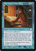 Ancestral Knowledge – Rare Magic: The Gathering card from Weatherlight (#32)