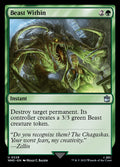 Beast Within – Uncommon Magic: The Gathering card from Doctor Who (#228)