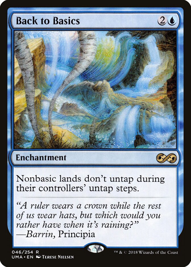 Back to Basics – Rare Magic: The Gathering card from Ultimate Masters (#46)
