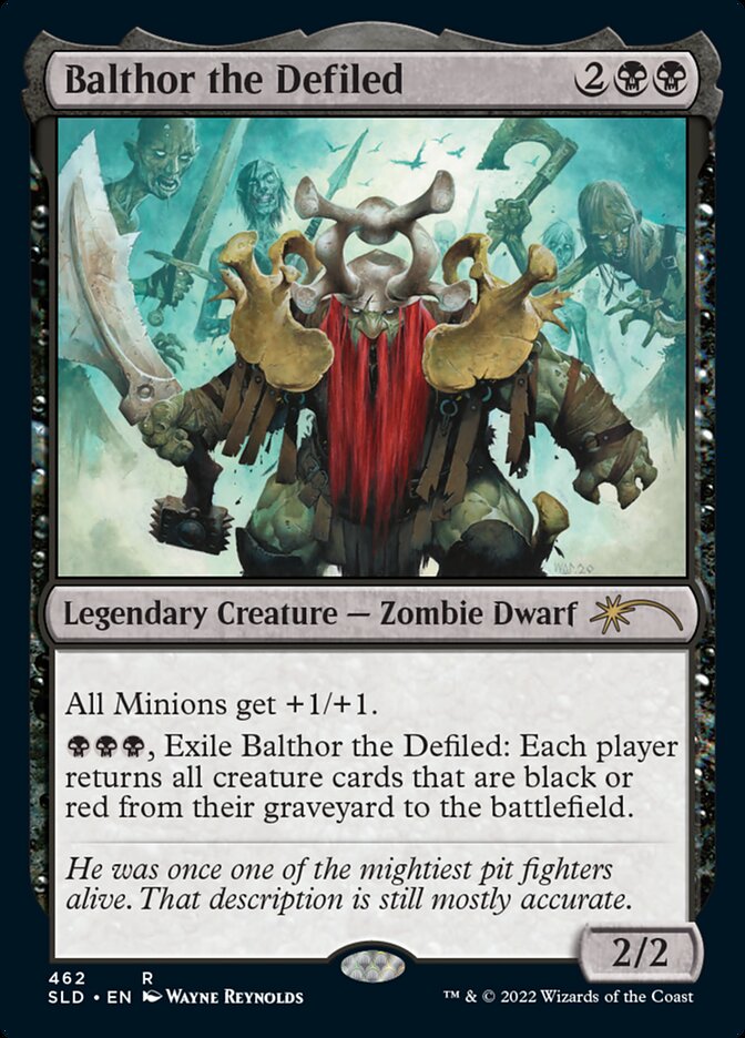 Balthor the Defiled – Rare Magic: The Gathering card from Secret Lair Drop (#462)