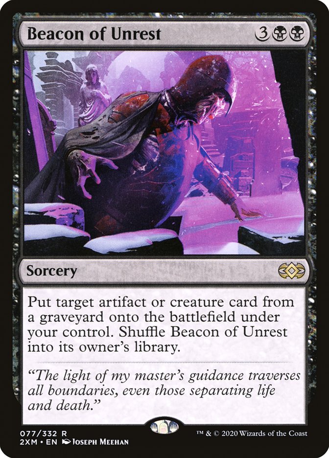 Beacon of Unrest – Rare Magic: The Gathering card from Double Masters (#77)