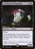 Archfiend of Depravity – Rare Magic: The Gathering card from Starter Commander Decks (#67)