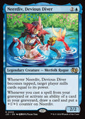 Neerdiv, Devious Diver – Rare Magic: The Gathering card from Foundations Jumpstart (#36)