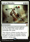 Axis of Mortality – Mythic Magic: The Gathering card from Ixalan Promos (#3s)
