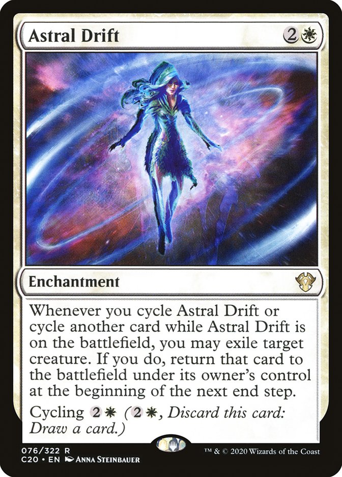 Astral Drift – Rare Magic: The Gathering card from Commander 2020 (#76)