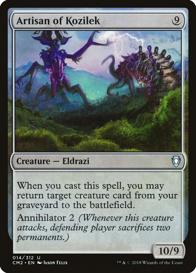 Artisan of Kozilek – Uncommon Magic: The Gathering card from Commander Anthology Volume II (#14)