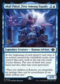 Akal Pakal, First Among Equals – Rare Magic: The Gathering card from The Lost Caverns of Ixalan Promos (#44s)