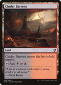 Cinder Barrens – Common Magic: The Gathering card from Commander 2019 (#235)