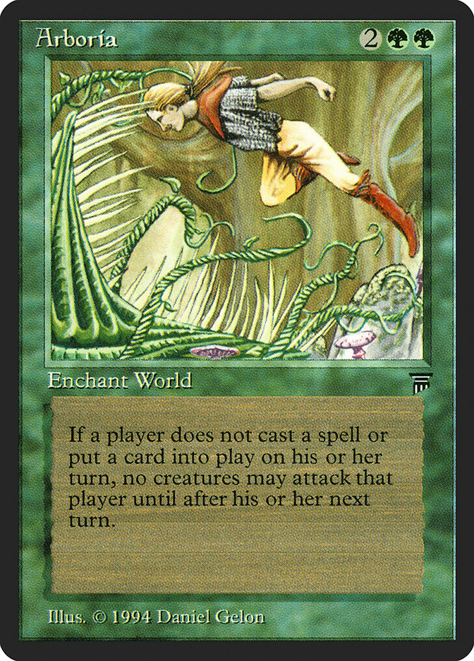 Arboria – Uncommon Magic: The Gathering card from Legends (#174)