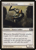 Benalish Veteran – Common Magic: The Gathering card from Magic 2012 (#10)
