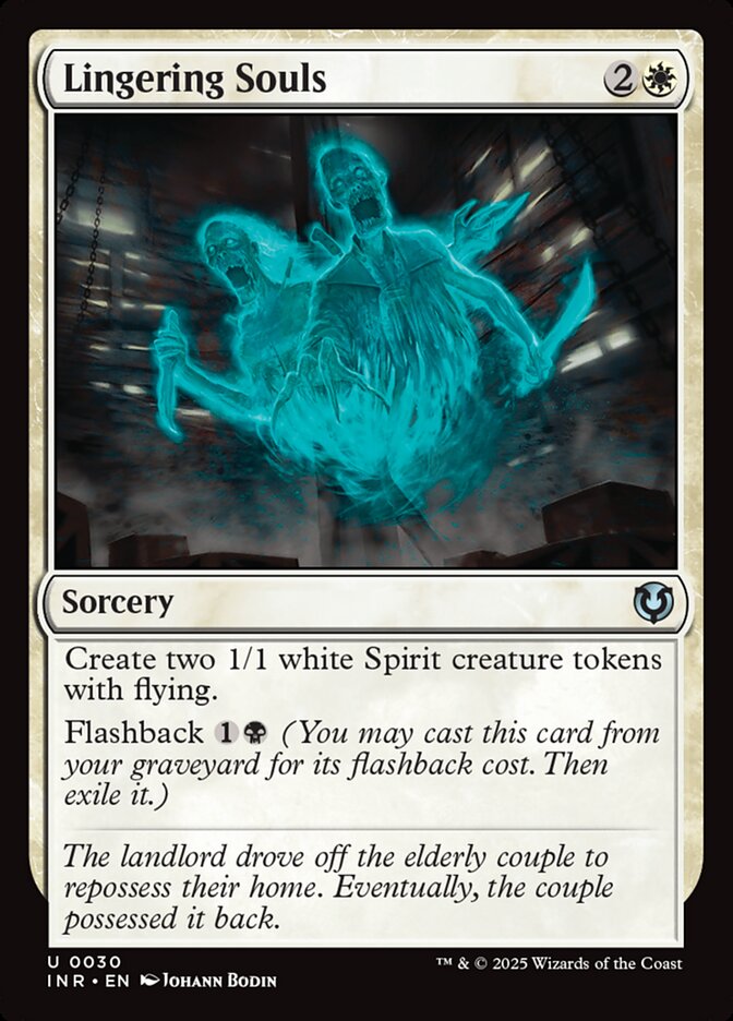 Lingering Souls – Uncommon Magic: The Gathering card from Innistrad Remastered (#30)