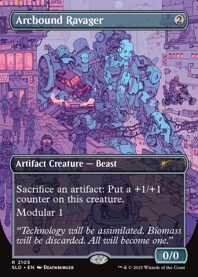 Arcbound Ravager – Rare Magic: The Gathering card from Secret Lair Drop (#2105)