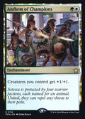 Anthem of Champions – Rare Magic: The Gathering card from Foundations Promos (#116s)