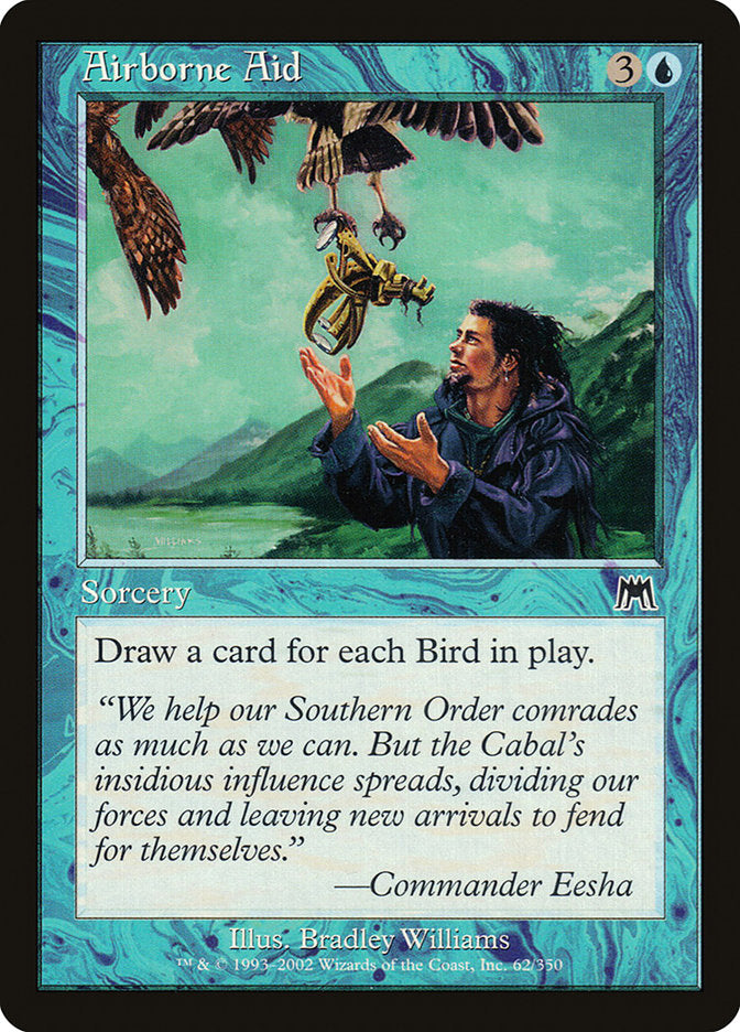 Airborne Aid – Common Magic: The Gathering card from Onslaught (#62)
