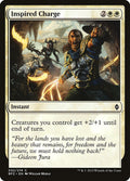 Inspired Charge – Common Magic: The Gathering card from Battle for Zendikar (#32)