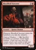 Bloodboil Sorcerer – Uncommon Magic: The Gathering card from Commander Legends: Battle for Baldur's Gate (#164)