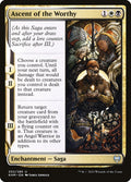 Ascent of the Worthy – Uncommon Magic: The Gathering card from Kaldheim (#202)