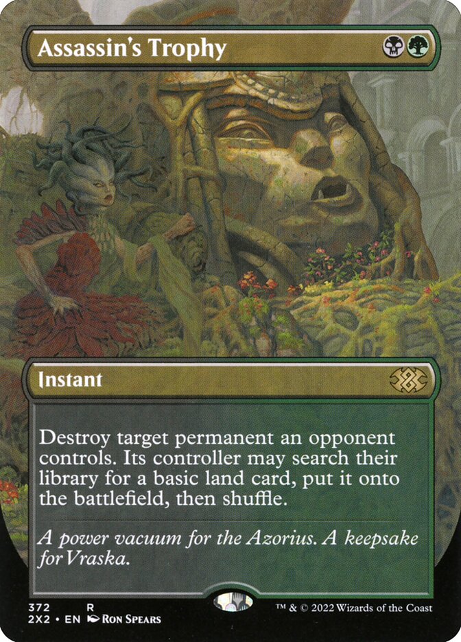 Assassin's Trophy – Rare Magic: The Gathering card from Double Masters 2022 (#372)