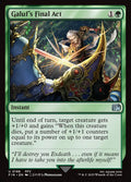 Galuf's Final Act – Uncommon Magic: The Gathering card from Final Fantasy (#186)