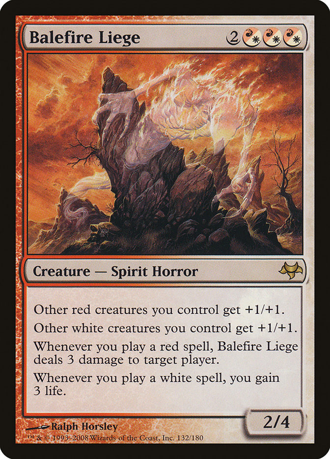 Balefire Liege – Rare Magic: The Gathering card from Eventide (#132)