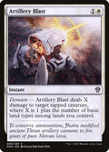 Artillery Blast – Common Magic: The Gathering card from Dominaria United (#6)