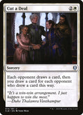 Cut a Deal – Uncommon Magic: The Gathering card from Commander Legends: Battle for Baldur's Gate (#14)