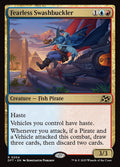Fearless Swashbuckler – Rare Magic: The Gathering card from Aetherdrift (#204)