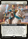 Acclaimed Contender – Rare Magic: The Gathering card from Throne of Eldraine (#334)