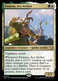 Finneas, Ace Archer – Rare Magic: The Gathering card from Bloomburrow (#212)