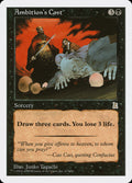 Ambition's Cost – Rare Magic: The Gathering card from Portal Three Kingdoms (#67)