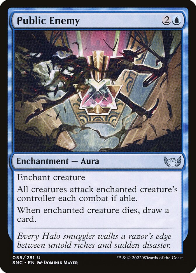 Public Enemy – Uncommon Magic: The Gathering card from Streets of New Capenna (#55)
