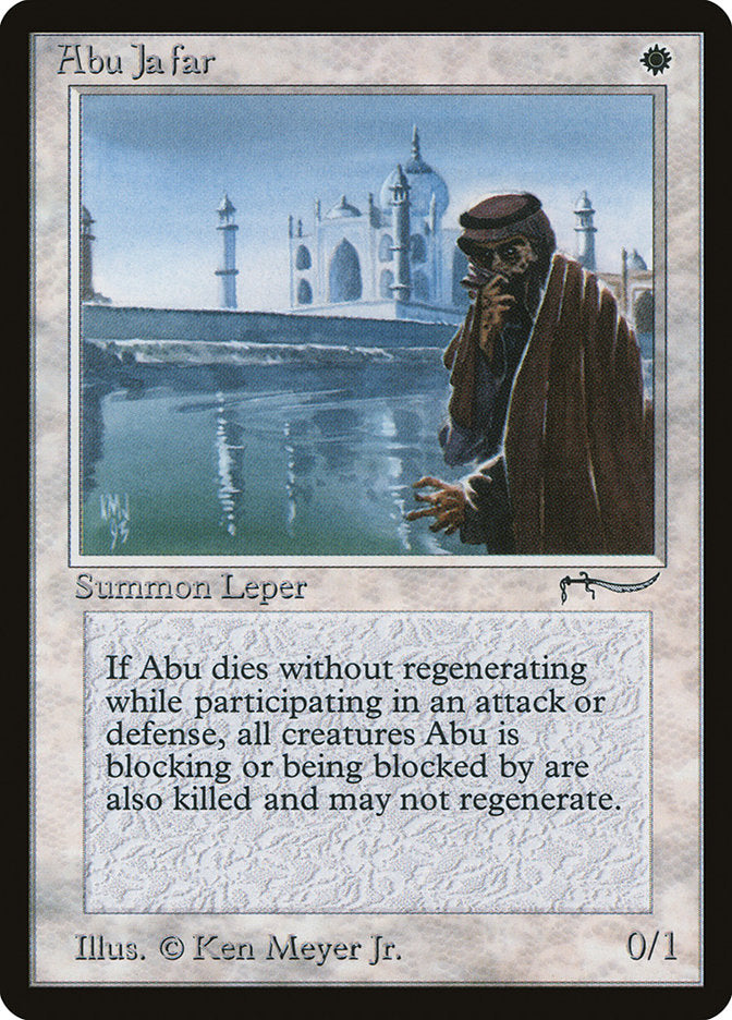 Abu Ja'far – Uncommon Magic: The Gathering card from Arabian Nights (#1)