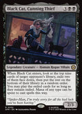 Black Cat, Cunning Thief – Rare Magic: The Gathering card from Marvel's Spider-Man (#52)